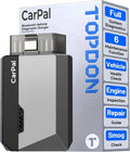 TOPDON CarPal Bluetooth OBD2 Scanner - Full System Diagnostic Tool for iOS & Android - Car Health & Smog Check