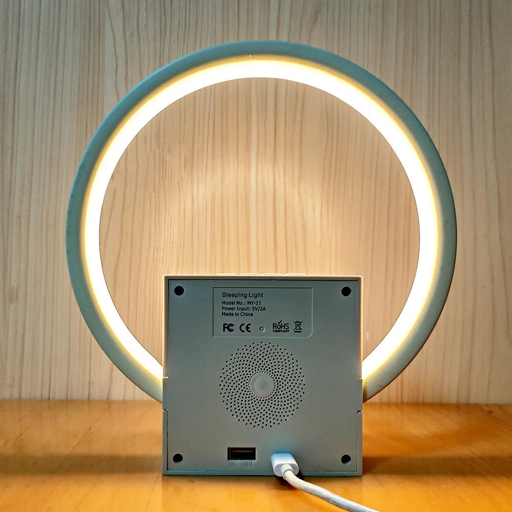 3-in-1 Smart Sunrise Alarm Clock & Ambient Night Light