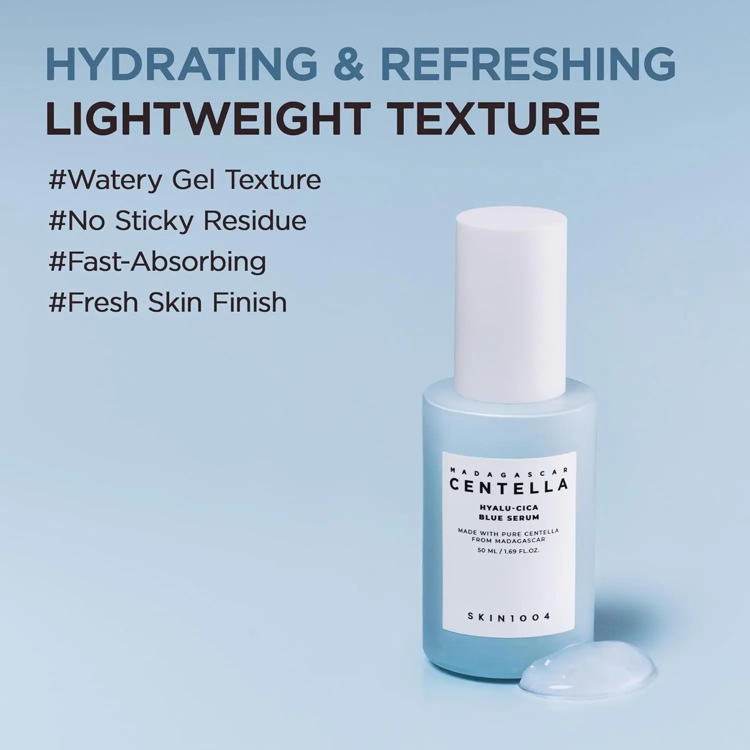 SKIN1004 Madagascar Centella Hyalu-Cica Blue Serum (50ml)