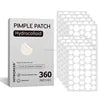 Korean Hydrocolloid Pimple Patches - Cute Star & Heart Shapes (360 Patches)