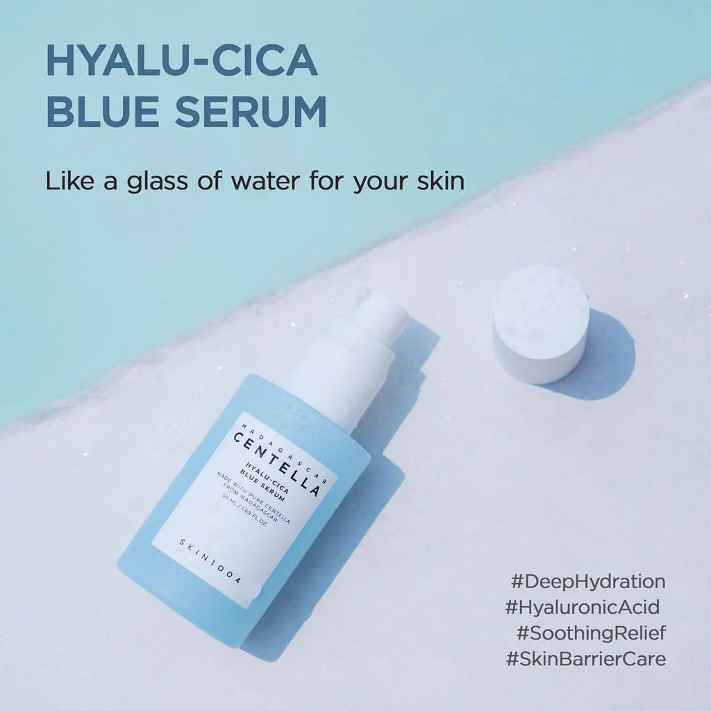SKIN1004 Madagascar Centella Hyalu-Cica Blue Serum (50ml)
