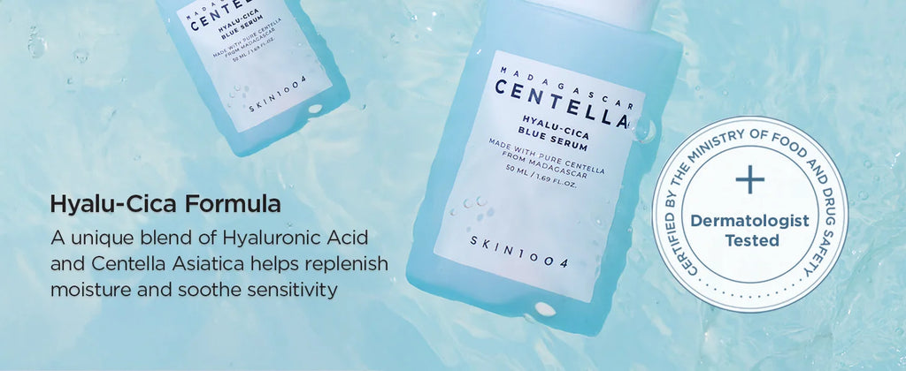 SKIN1004 Madagascar Centella Hyalu-Cica Blue Serum (50ml)