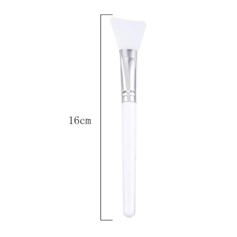 4-Piece Silicone Facial Mask Brush Set - Hygienic Skincare Applicators