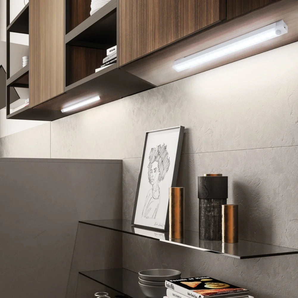 Wireless LED Motion Sensor Cabinet Light - Type-C Rechargeable
