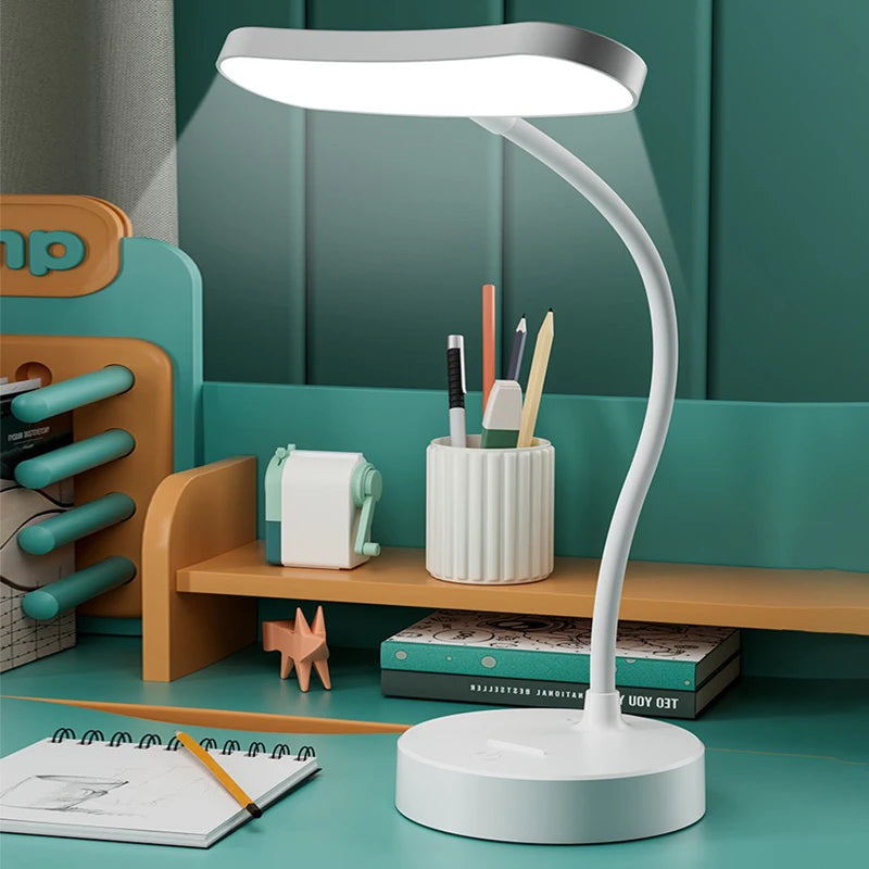 LuminaFlex: Rechargeable LED Desk Lamp with 3-Level Dimming