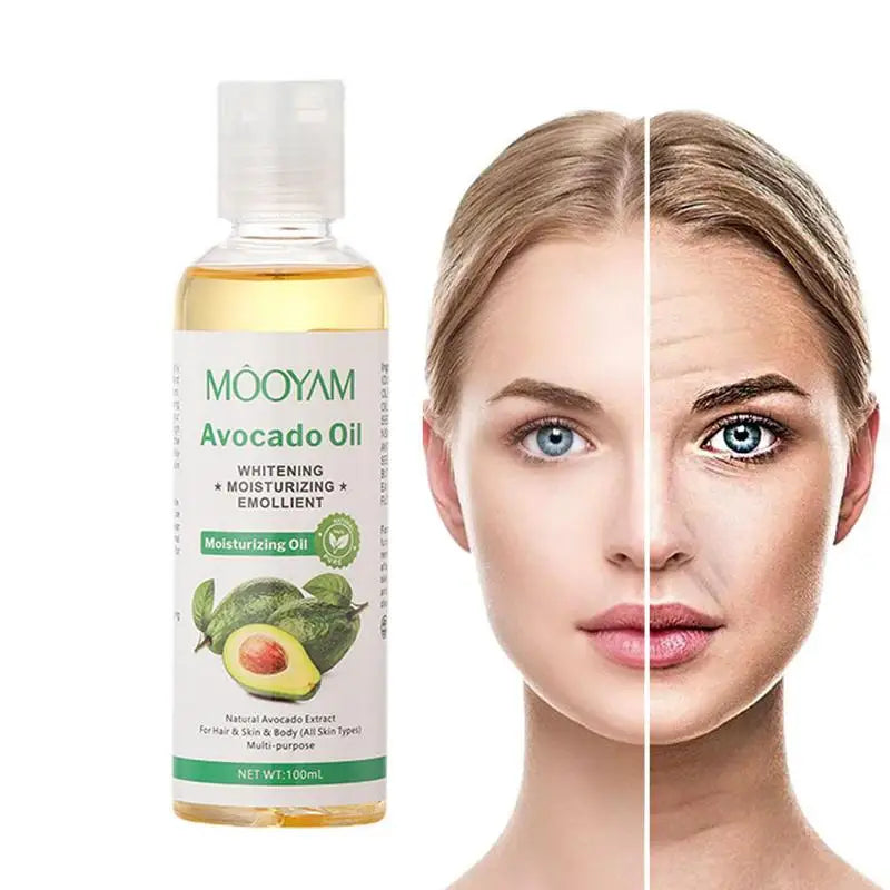 Hydrating Facial & Body Massage Oil - Nourishing Avocado & Jojoba Blend (100ml)