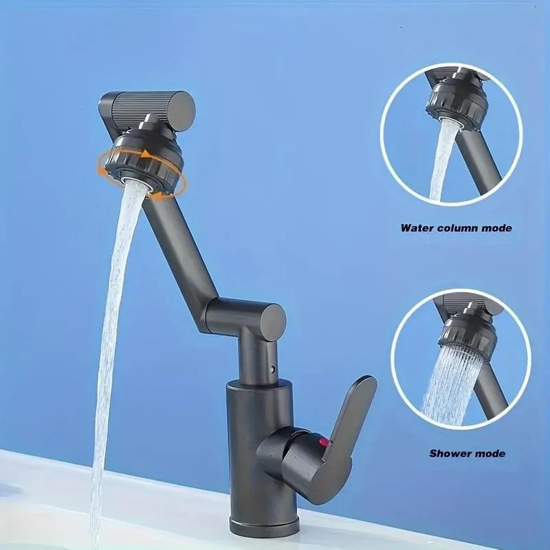 360° Rotating Adjustable Bathroom Sink Faucet