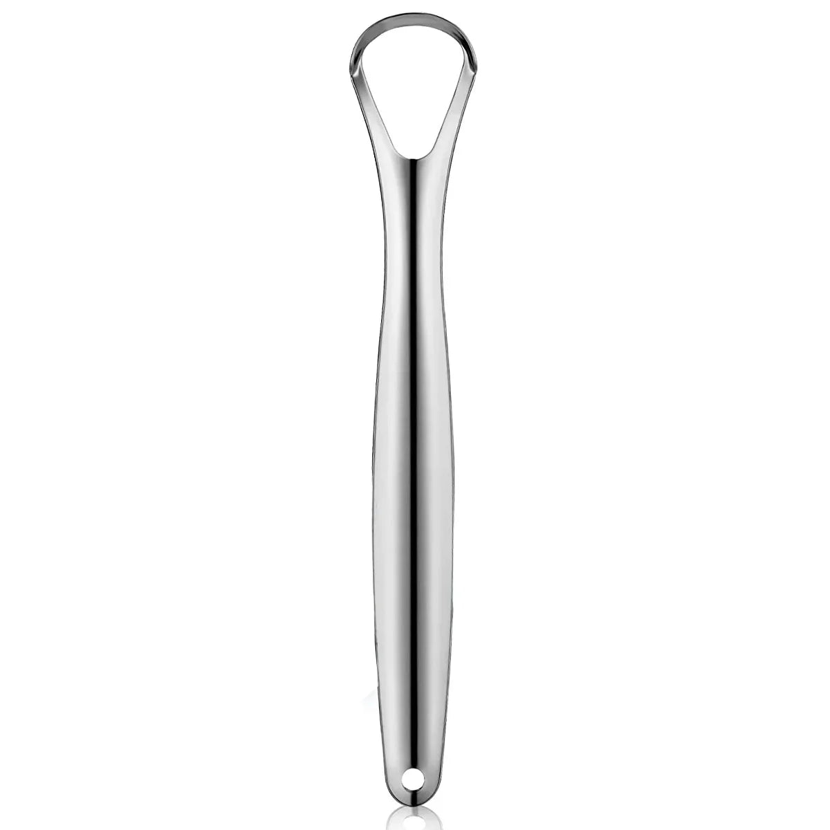 Stainless Steel Tongue Scraper Set - Fresh Breath Oral Care Kit
