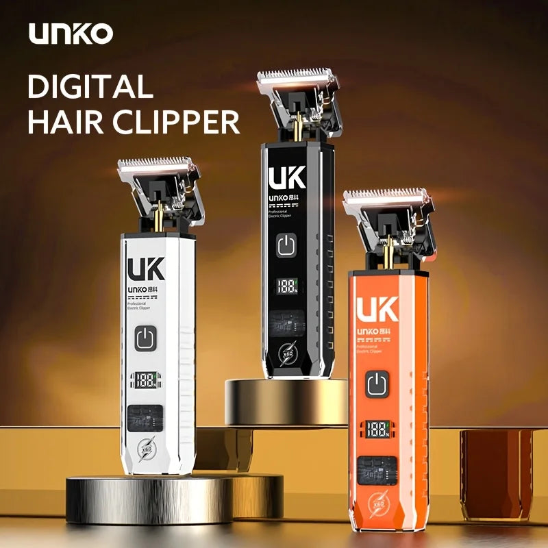 Professional Cordless Electric Hair Clipper & Trimmer
