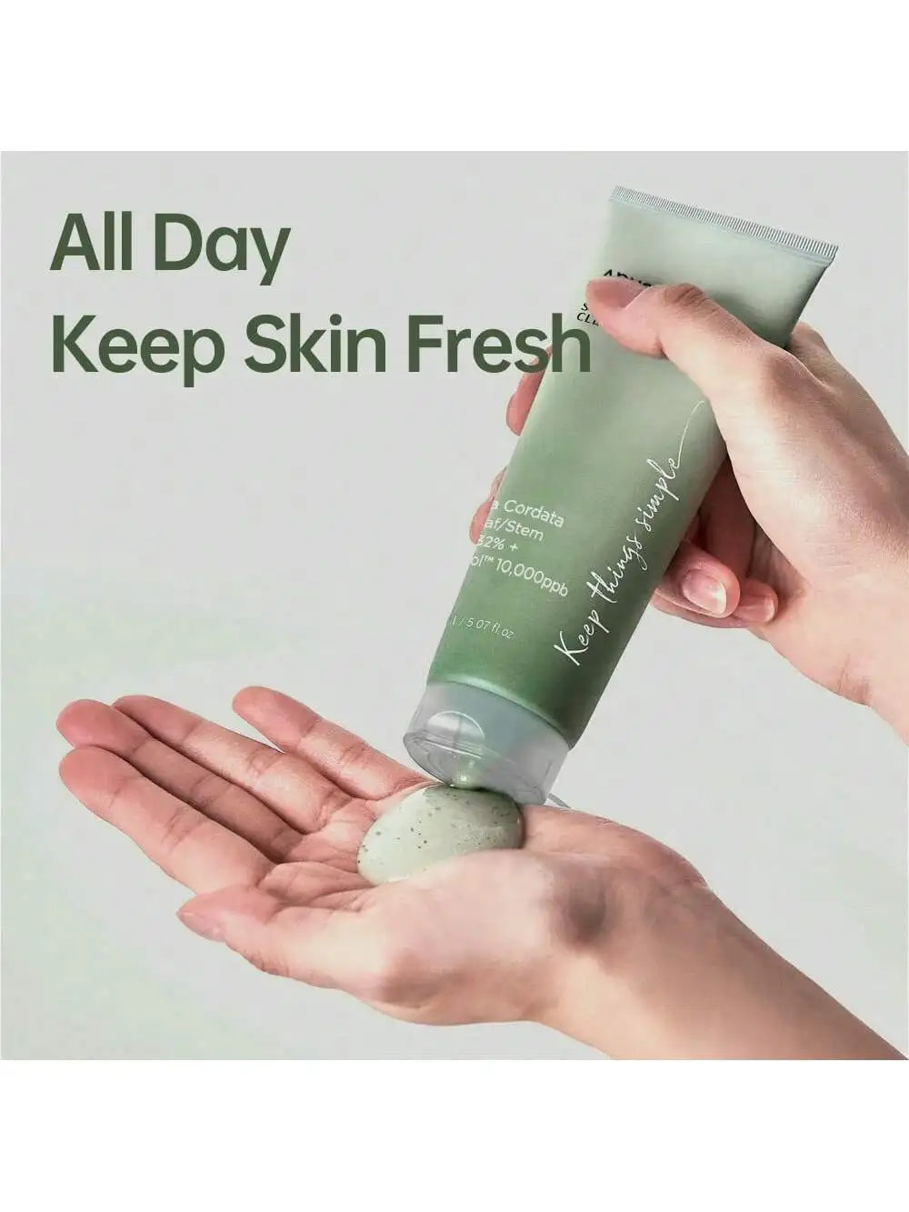 Anua Heartleaf Quercetinol Pore Deep Cleansing Foam, Face wash for Pore Refining Cleanser,Korean Skincare, 5.07 fl.oz.|150ml
