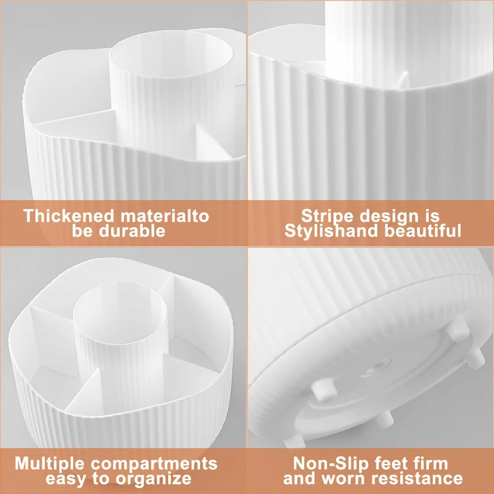 Discover Daily-360° Rotating Makeup Organizer