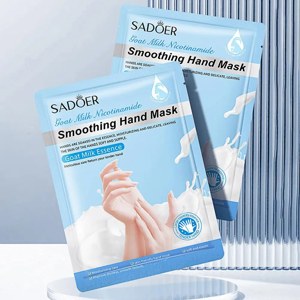 SADOER Niacinamide Hand & Foot Mask Set - Moisturizing & Exfoliating