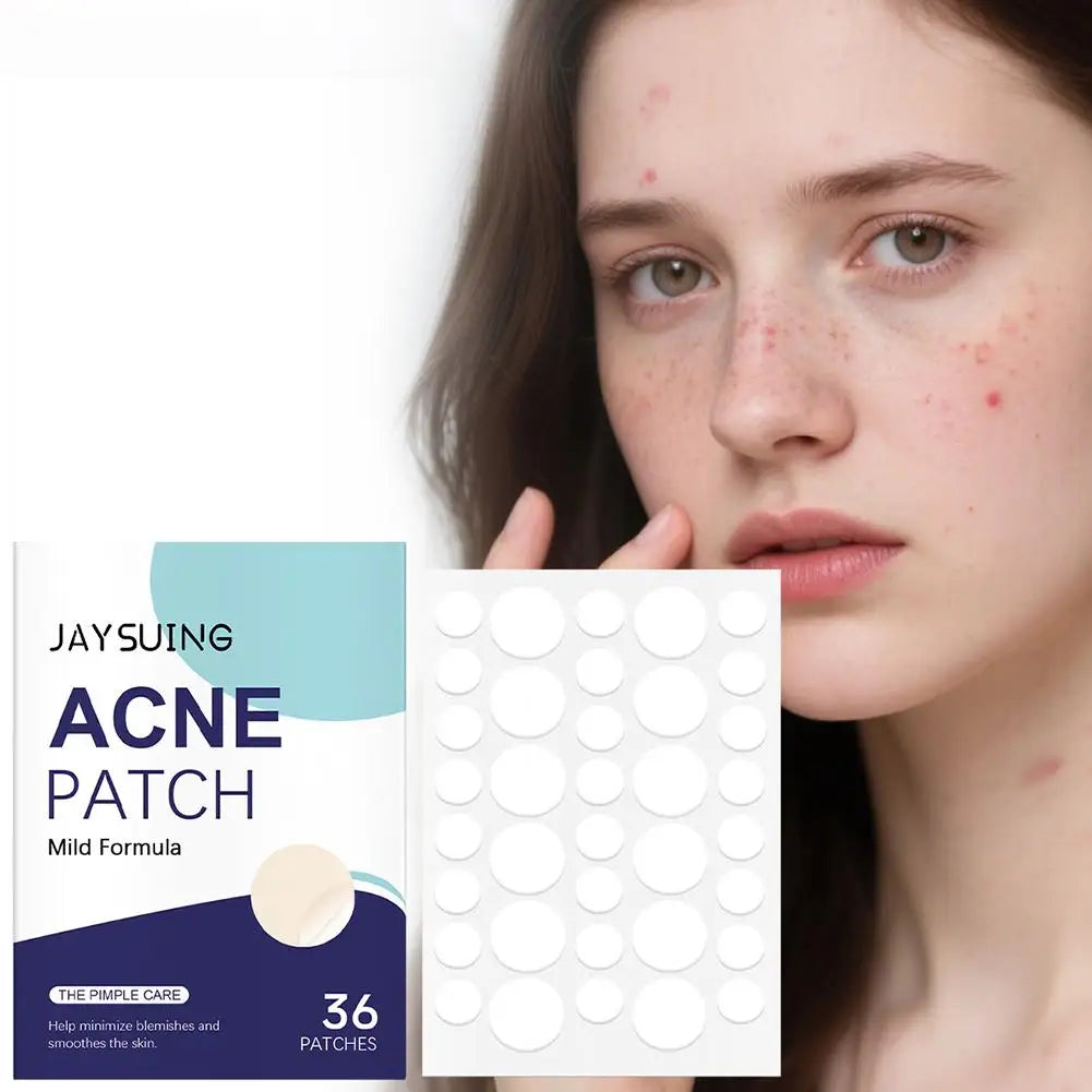 Extra Thin Invisible Acne Patches - 36pc Hydrocolloid Blemish Stickers