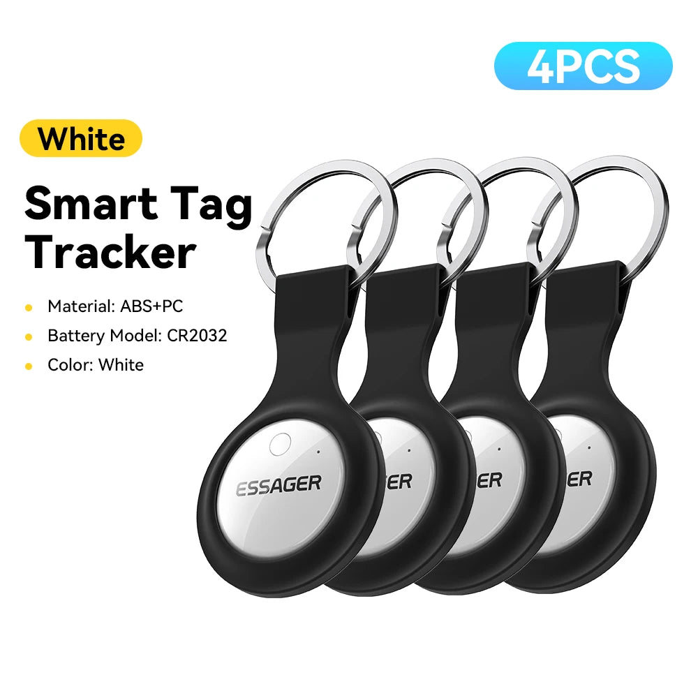 ESSAGER SmartTag Bluetooth Tracker - GPS Anti-Lost Locator for Keys & Pets