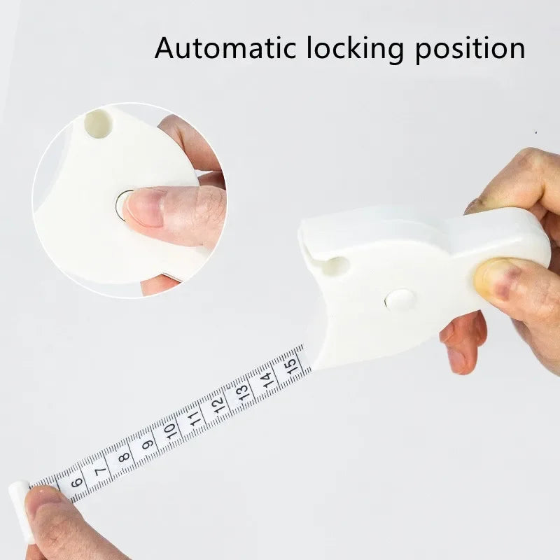 Body Measuring Tape for Fitness - Automatic Telescopic Tape Measure for Weight Loss & Muscle Gain