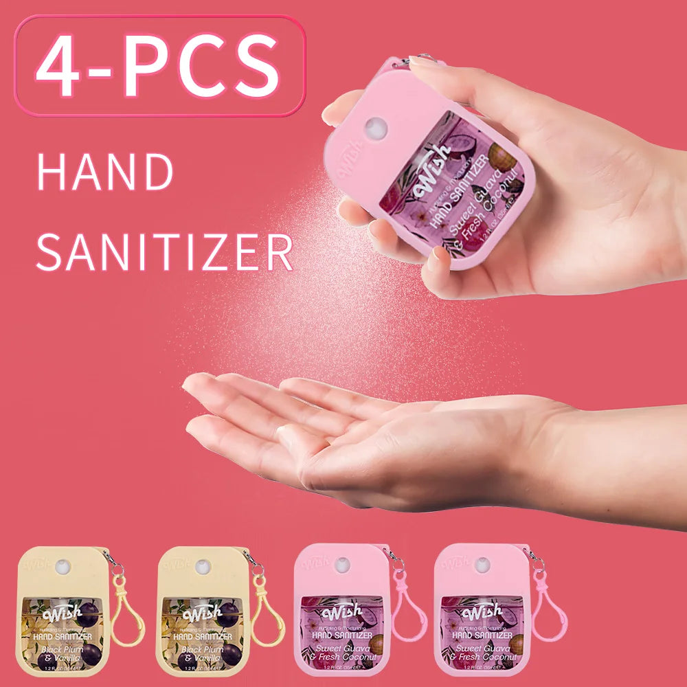 Moisturizing Scented Hand Sanitizer Power Spray Gift Set Bob