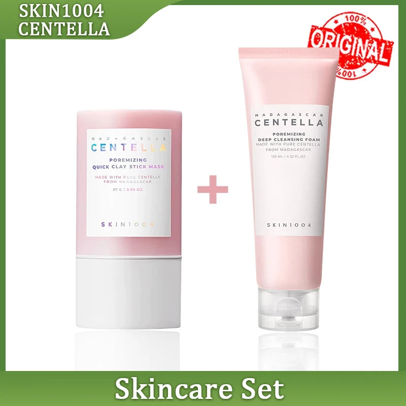 SKIN1004 Madagascar Centella Complete Skincare Set - 5 Piece Full Routine Kit