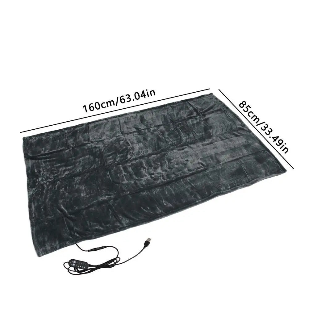 Portable USB Electric Heated Blanket & Wearable Shawl