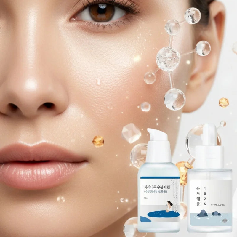 Round Lab Birch Juice Moisturizing & Brightening Skincare Set