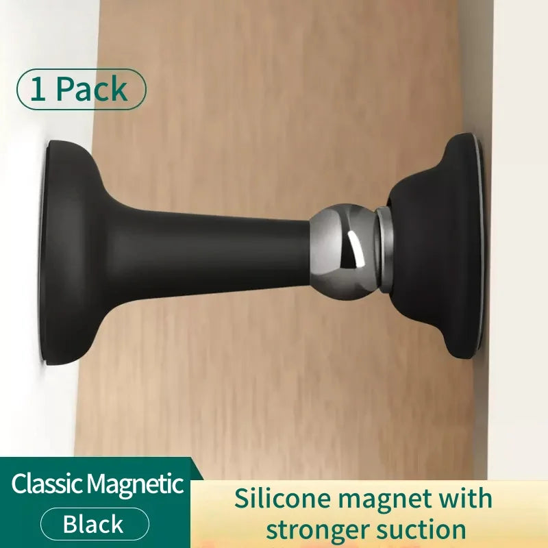 MagnoGuard: No-Drill Magnetic Silicone Door Stopper