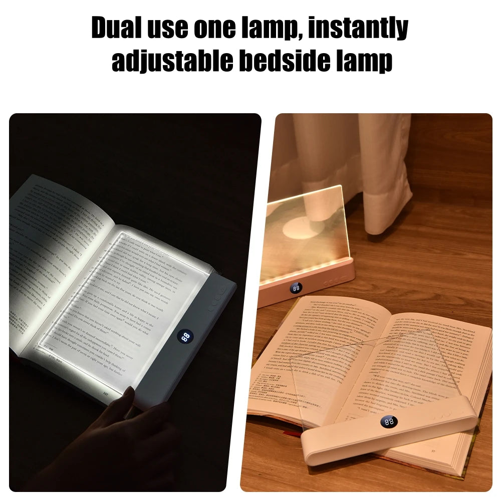 LuminaView: LED Flat Panel Eye-Protection Reading Light