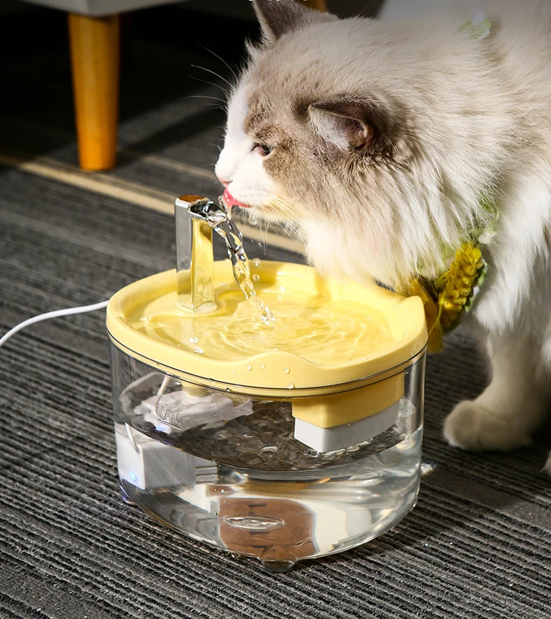 Silent Automatic Pet Water Fountain with Filter
