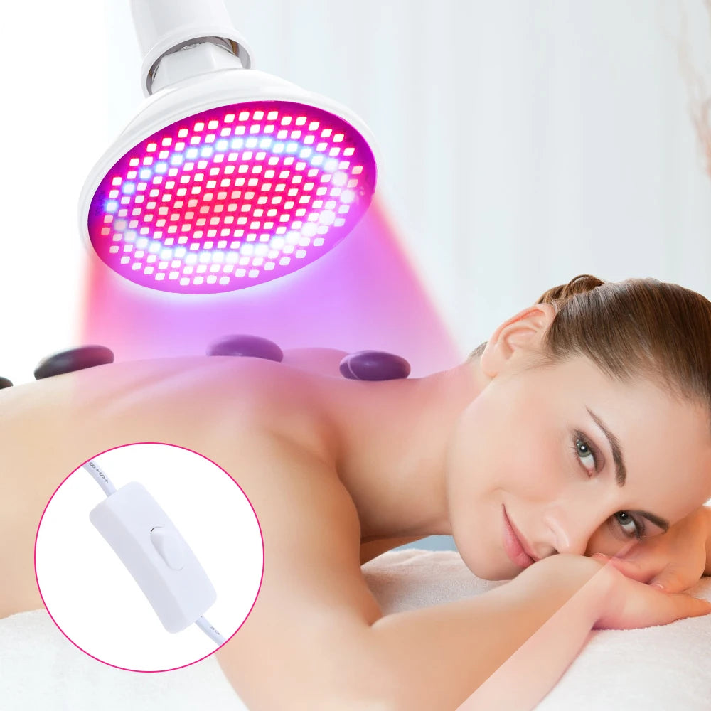 Flexible LED Red Light Therapy Lamp - Facial Spa & Skin Rejuvenation