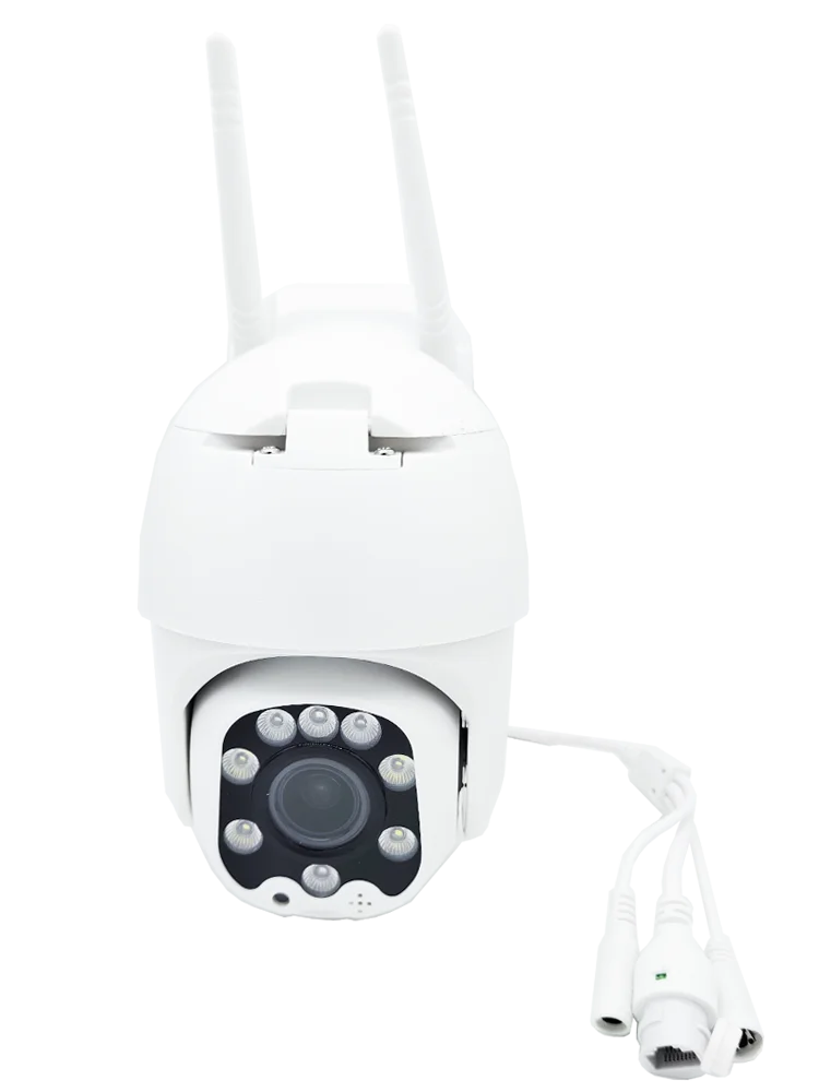5MP Outdoor WiFi Security Camera - 5x Optical Zoom PTZ Surveillance with Auto Tracking & Night Vision
