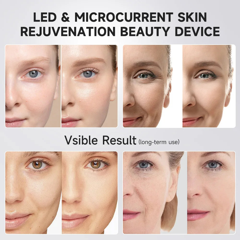 UBilli Booster Pro – 6-in-1 LED Light Therapy & Facial Rejuvenation Device