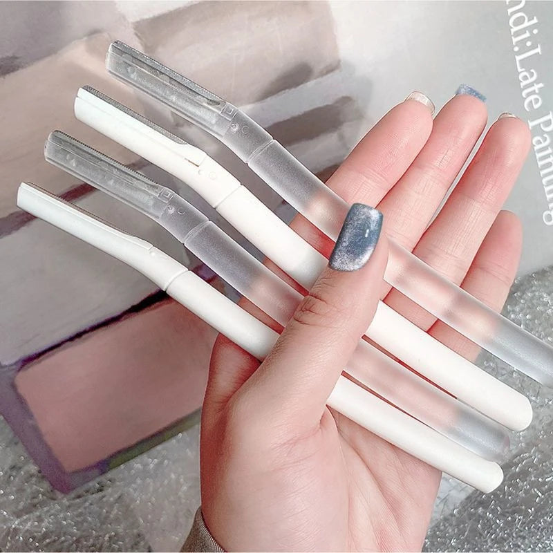 2pcs Precision Eyebrow Razor – Safe Facial Trimmer Set
