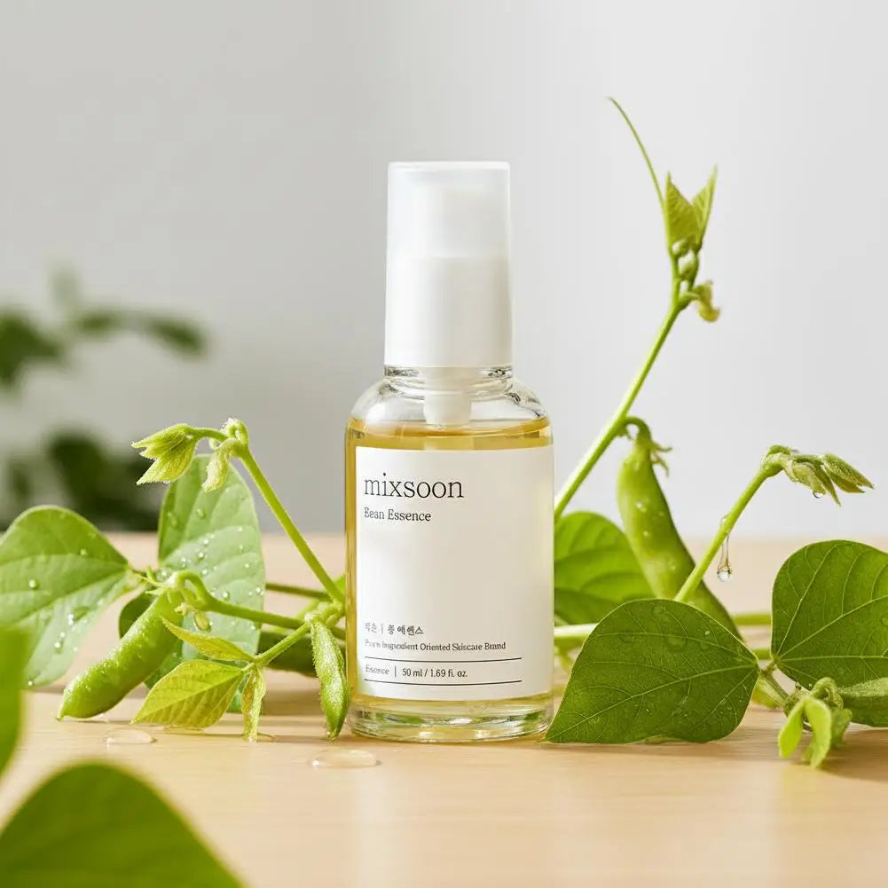Mixsoon Bean Skincare Set - Hydrating Cream, SPF50 Sunscreen & Essence