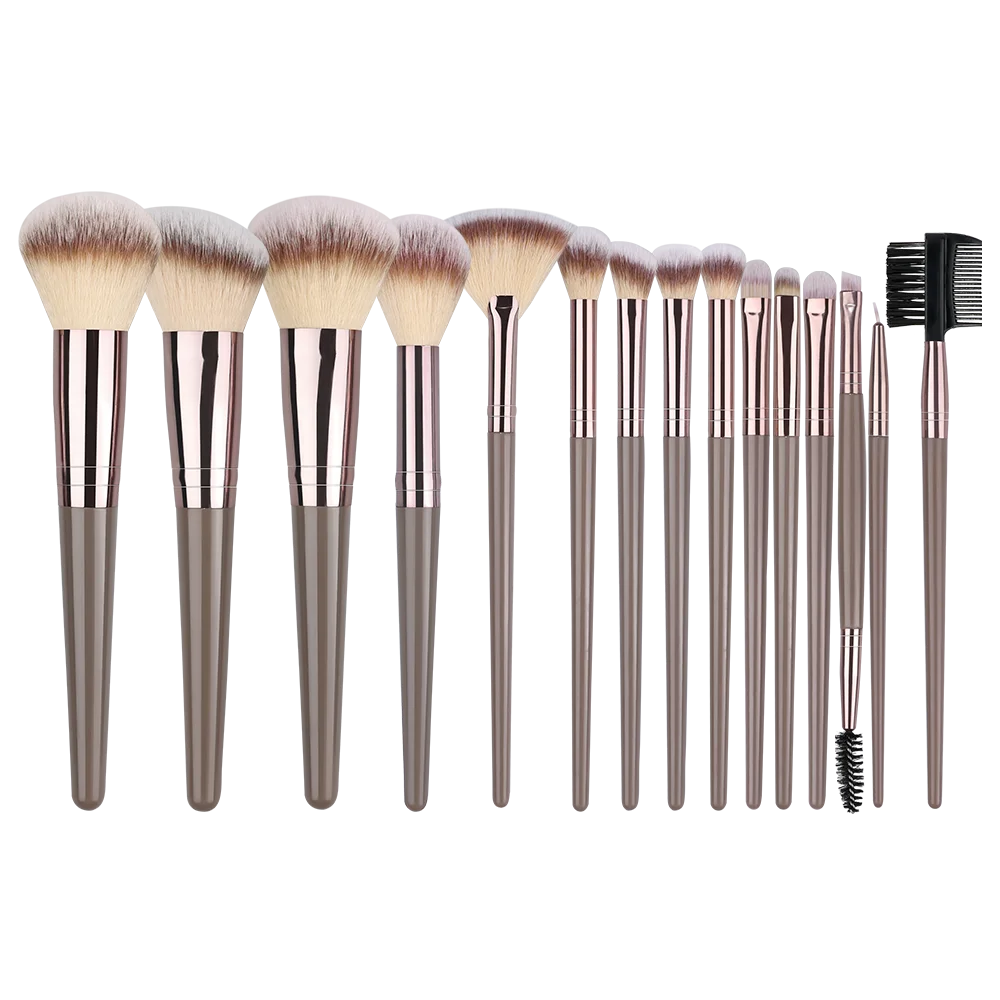 Professional Makeup Brush Kit - Face & Eyes (10-20 Pcs