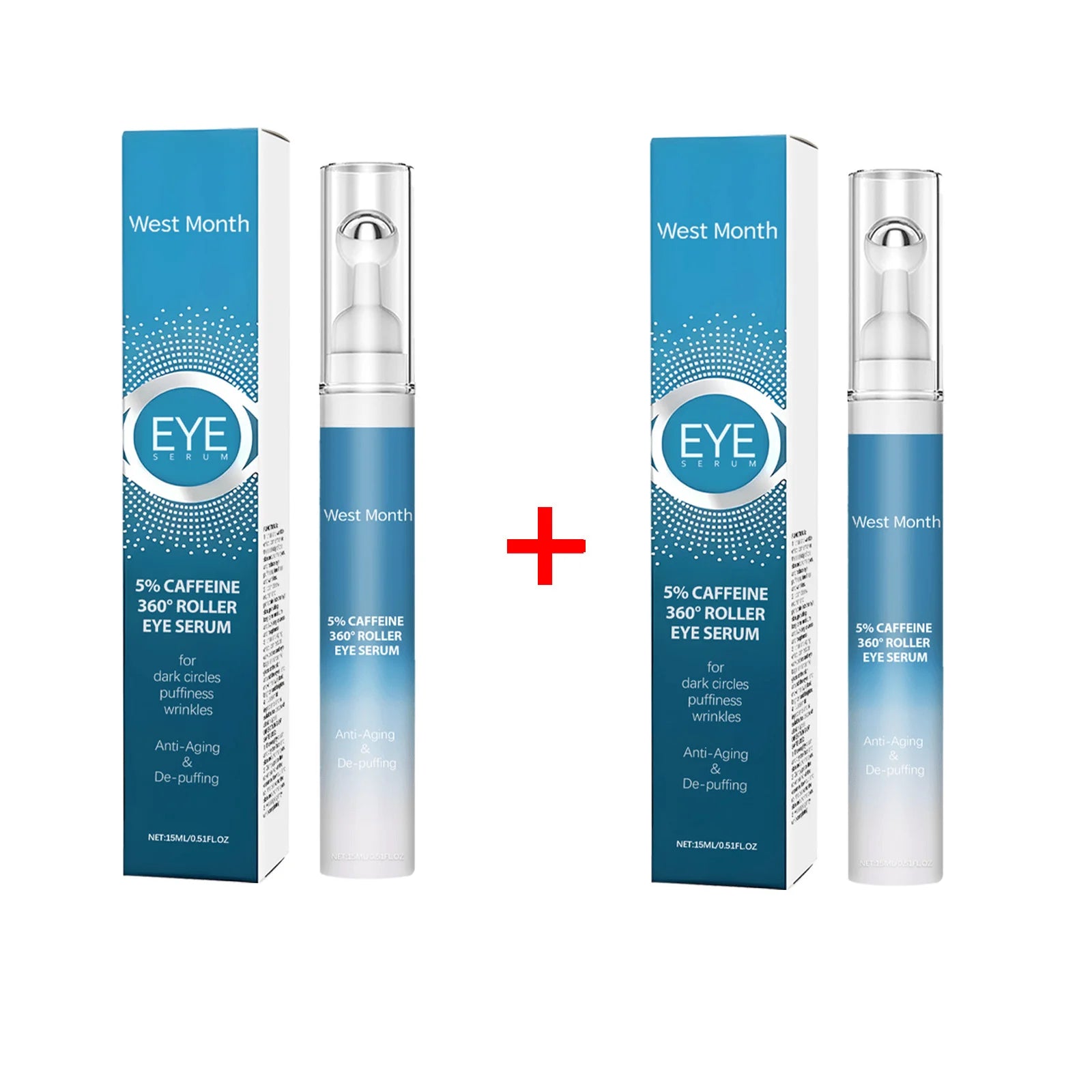 West&Month Eye Serum Roller – Lifting & Dark Circle Removal