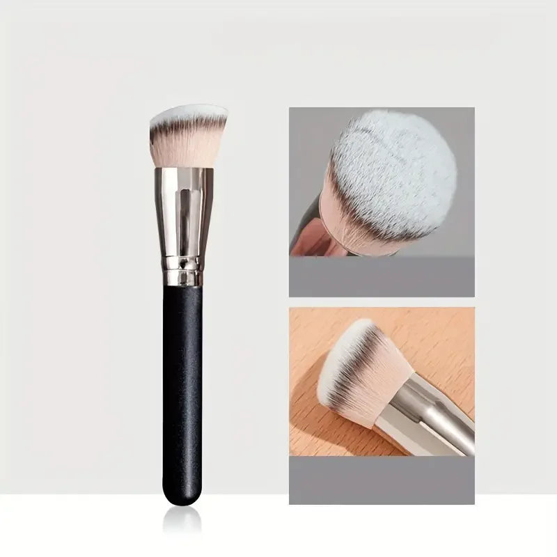 Premium Foundation & Concealer Brush Set - Flawless Blending Trio