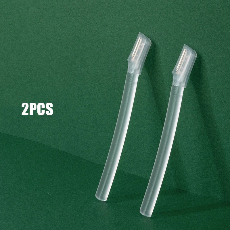 2pcs Precision Eyebrow Razor – Safe Facial Trimmer Set