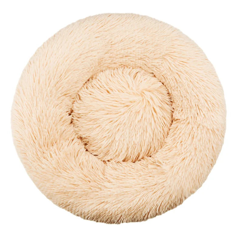 Ultra- Soft Washable Donut Dog & Cat Bed