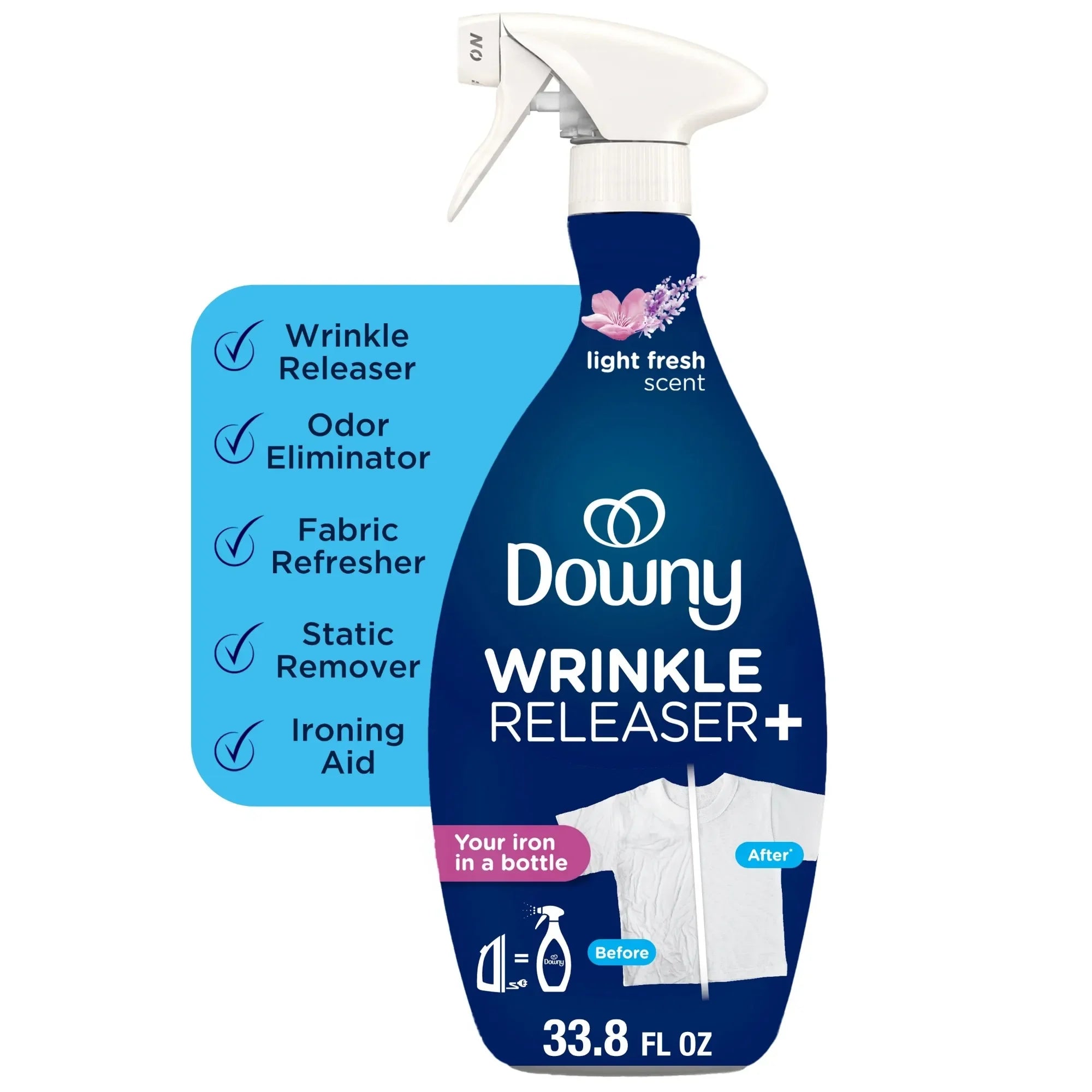 Downy Wrinkle Releaser Plus - Light Fresh Scent (33.8 fl oz)
