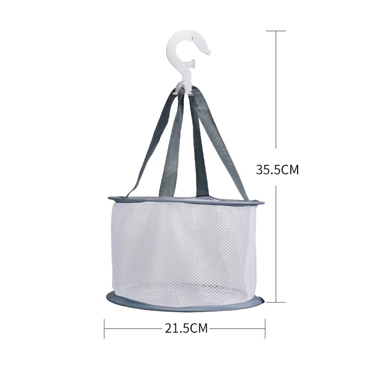 2-in-1 Makeup Brush Cleaner Bowl & Air-Drying Net Set