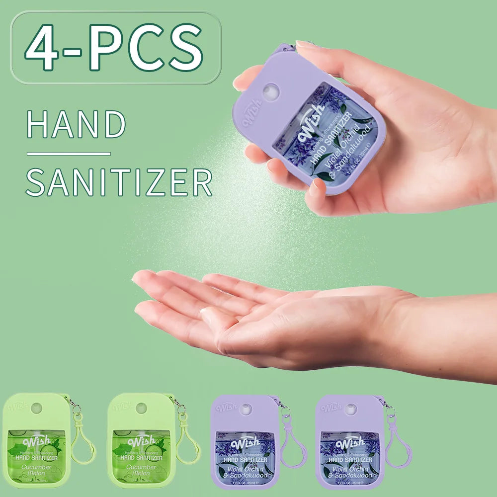 Moisturizing Scented Hand Sanitizer Power Spray Gift Set Bob