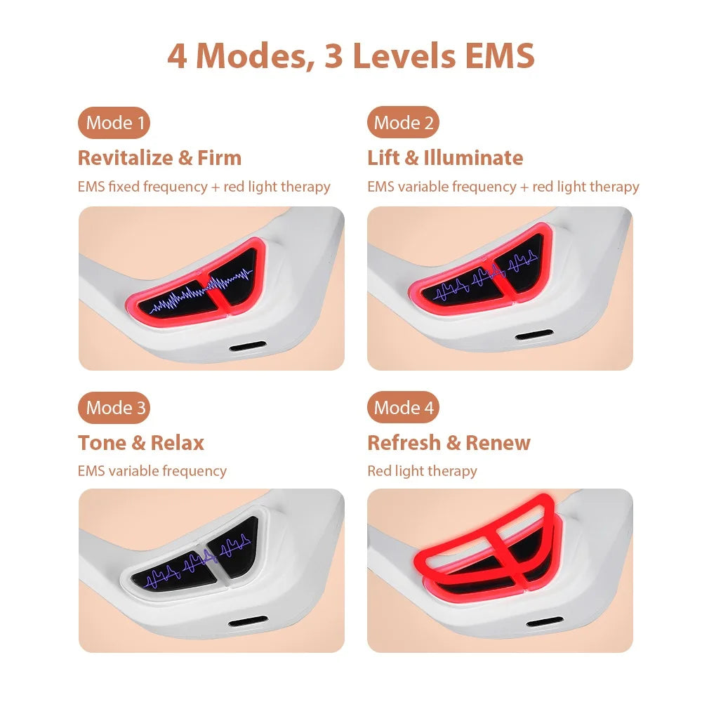 Smart EMS Eye Massager Glasses - Fatigue Relief & Anti-Aging Therapy