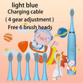 Sonic Buddy Kids Electric Toothbrush with 6 Replacement Heads