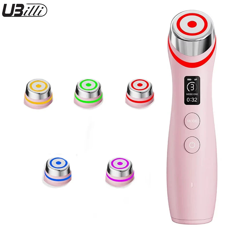 UBilli Booster Pro – 6-in-1 LED Light Therapy & Facial Rejuvenation Device