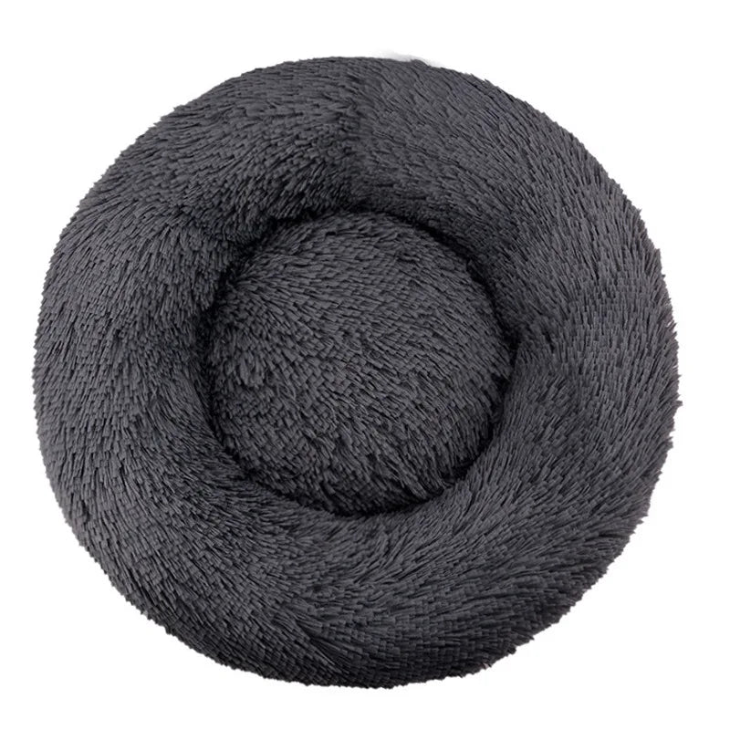 Ultra- Soft Washable Donut Dog & Cat Bed