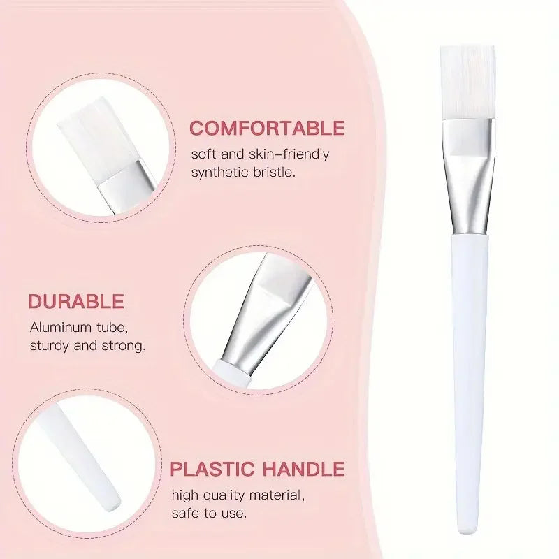 Piece DIY Face Mask Brush Set - Multifunctional Skincare Applicators
