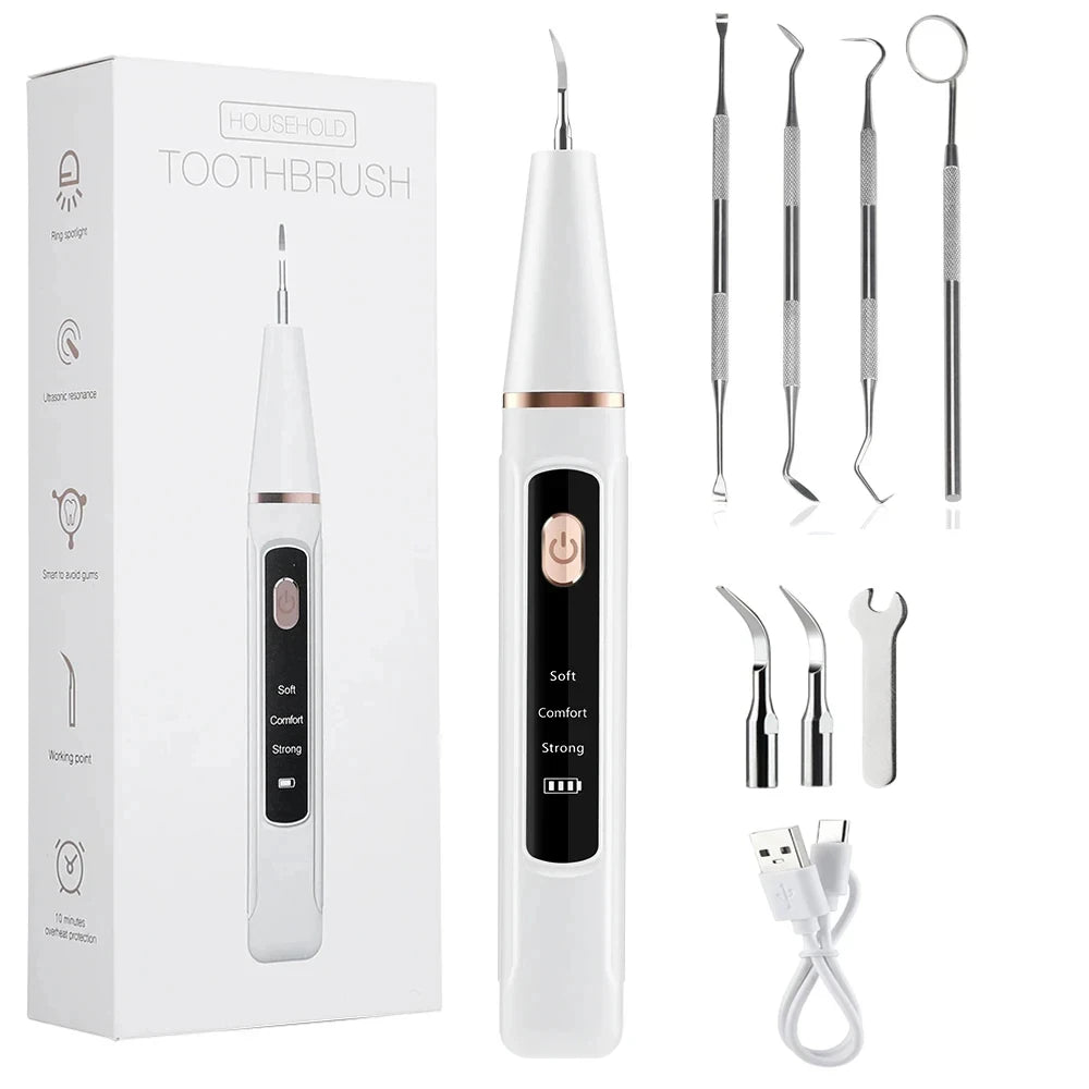 Ultrasonic Tooth Cleaner & Dental Calculus Remover