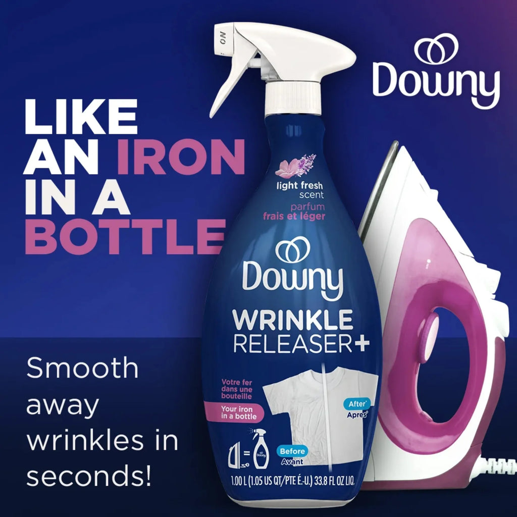 Downy Wrinkle Releaser Plus - Light Fresh Scent (33.8 fl oz)
