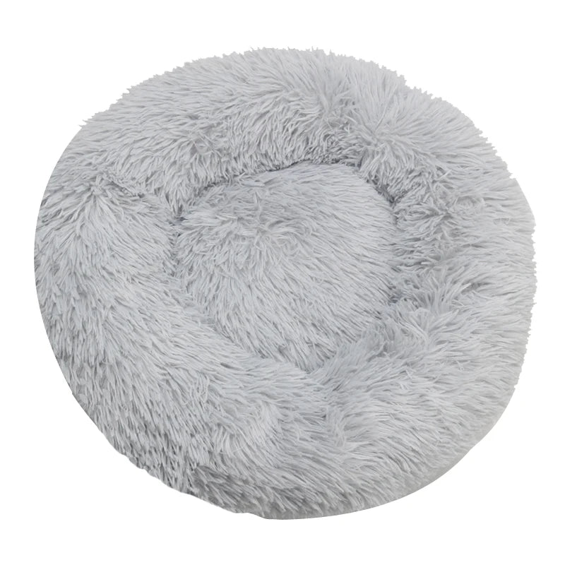 Ultra- Soft Washable Donut Dog & Cat Bed