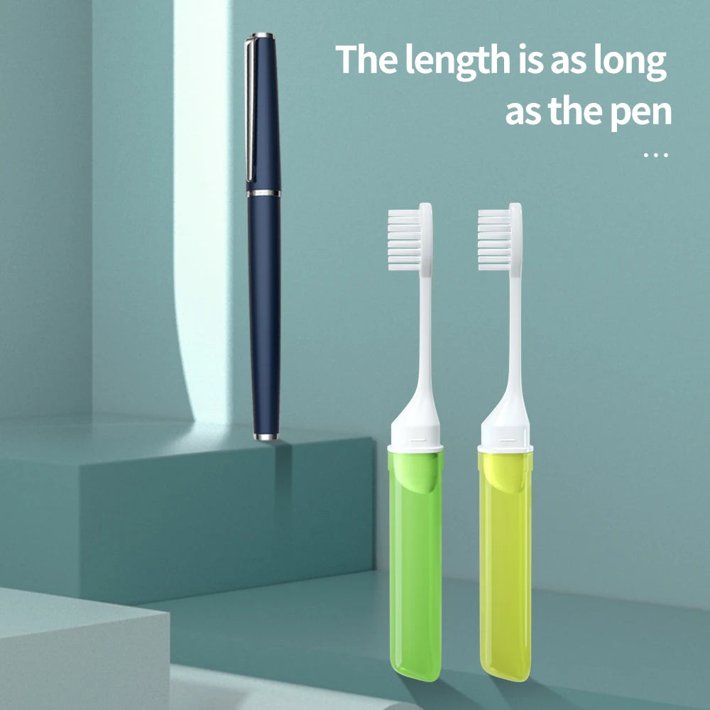 Mini Portable Foldable Travel Toothbrush Set