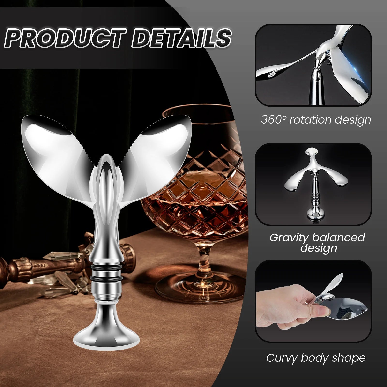 The Balanced Bird: Creative Zinc Alloy Bottle Opener