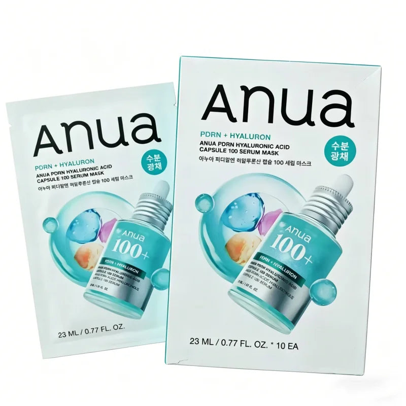 Anua PDRN Hyaluronic Acid Skincare Set - Dewy Glow & Firming